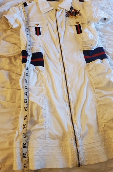 White Coogi Short Dress - Picture 7 of 7